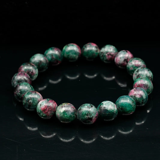 Anyolite Beaded Stretchy Bracelet