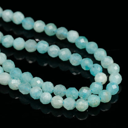 Natural Amazonite Beaded Clasp Tiny Choker - ElisaJewelryArt